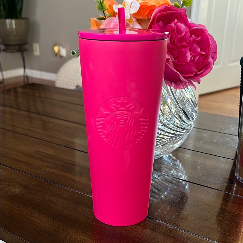 Starbucks Vibrant Pink Tumbler